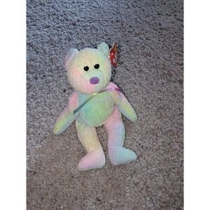 Groovy vintage TY beanie baby bear 1999